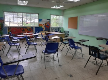 Radiografía de varios centros educativos en medio del paro de docentes