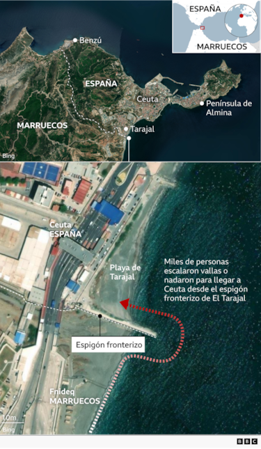 España acusa de ‘egoísta’ la respuesta de algunos países de la UE y pide unidad ante la crisis migratoria en Ceuta