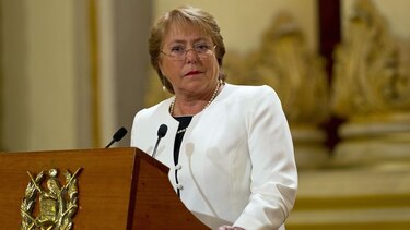 Michelle Bachelet anuncia nuevo gabinete
