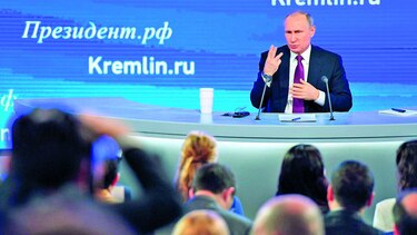 Vladimir Putin, confiado en el futuro