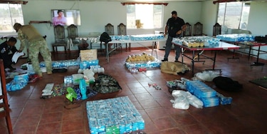Decomisan municiones, licor y cigarrillos que iban a ser ingresados a La Joyita