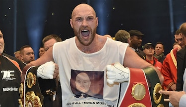 Anthony Joshua no descarta pelear contra Tyson Fury