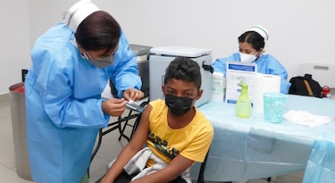 La vacunación pediátrica llega este jueves a los circuitos 8-1 y 8-9