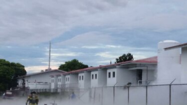 Bomberos atienden fuga de oxígeno en el hospital Cecilio Castillero