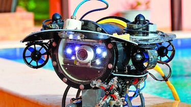 Robot sumbarino egipcio, tercero en concurso de NASA