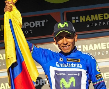 Nairo Quintana gana su segundo título de la vuelta Tirreno-Adriático