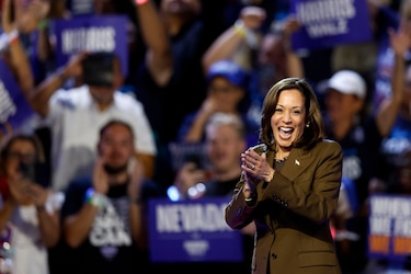 Kamala Harris agudiza los ataques contra Trump porque está ‘cada vez más desquiciado’
