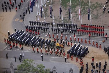 La realeza y mandatarios de todo el mundo despiden a Isabel II, en un funeral de Estado en Westminster