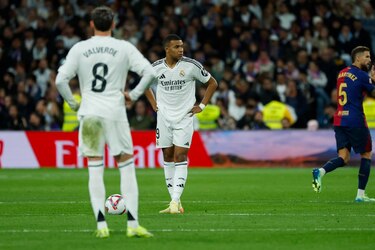 La mala noche de Kylian Mbappé