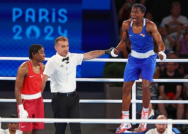 Atheyna Bylon le ganó a Cindy Ngamba y peleará por la medalla de oro en los Juegos Olímpicos París 2024