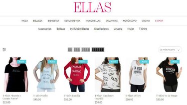 Revista 'Ellas' estrena E-Shop, su nueva tienda en línea
