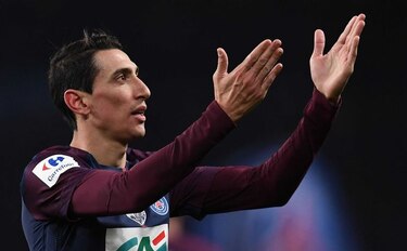Di María marca doblete en triunfo del PSG sobre Marsella