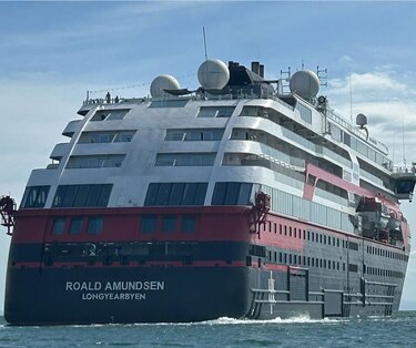 Crucero noruego Roald Amundsen llega a la provincia de Veraguas 