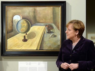 Inauguran en Berlín la primera exposición de arte creado por víctimas del Holocausto