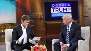 Trump da reporte médico a Oz; no revela detalles