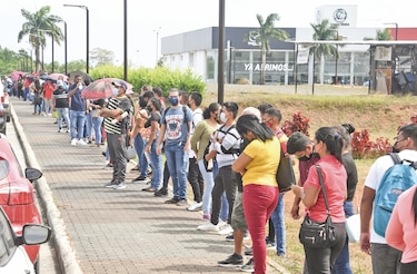 Nuevos contratos de trabajo, un 40% por debajo de 2019