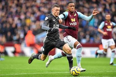 El Leicester afianza su segunda posición barriendo al Aston Villa