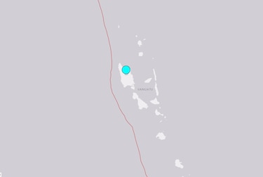Alerta de tsunami para Vanuatu, en el Pacífico Sur, tras un seísmo de magnitud 7