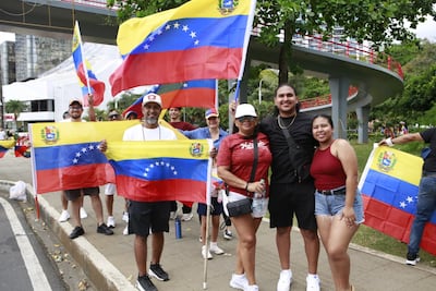 Venezolanos celebran en Panamá la captura del ‘dictador’ Nicolás Maduro