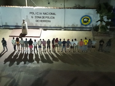 Operativo antidrogas en Azuero deja 20 aprehendidos tras 18 allanamientos en Herrera y Los Santos