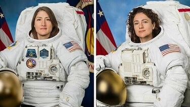 Por primera vez, dos mujeres realizan una caminata espacial juntas