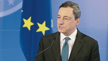 BCE podría cambiar meta de inflación con salida de Mario Draghi