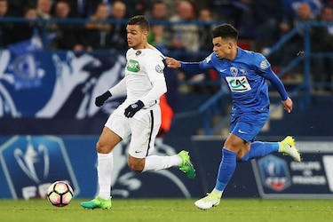 PSG se pasea hacia las semifinales de Copa ante un equipo de tercera división
