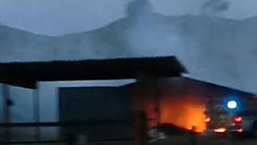 Se incendia galera en Azuero