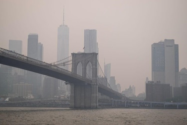 Incendios forestales en Canadá deterioran la calidad del aire y afectan a Nueva York antes de la final del Mundial