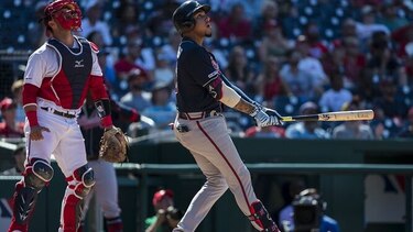 Johan Camargo conectó jonrón decisivo para Atlanta
