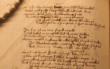 Se descubre una copia oculta de un famoso soneto de Shakespeare