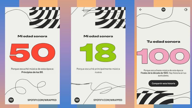 Tengo 32 años pero Spotify me ha calculado 70: así funciona tu Edad Sonora en el Spotify Wrapped 2025