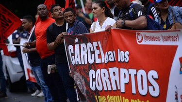 Frente a la Corte, Frenadeso protestó contra la ‘impunidad’ en Panamá
