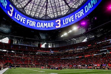 El defensivo de los Bills, Damar Hamlin, es dado de alta