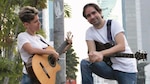 Monalisa y Rodrigo en concierto