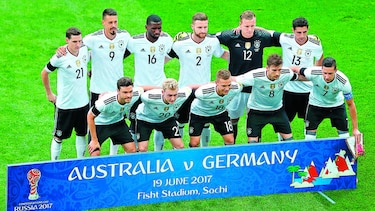 Alemania pone el ritmo de juego