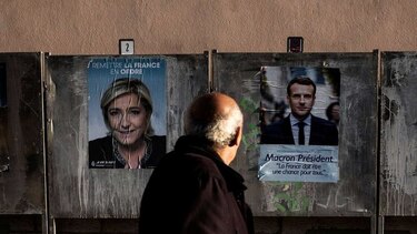 Arranca el duelo entre Macron y Le Pen por la presidencia de Francia