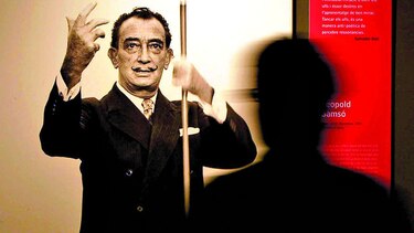 Dalí y su intacto bigote