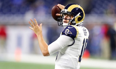 El esperado debut de Jared Goff con los Rams
