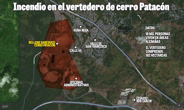 Impiden la entrada de camiones de basura al relleno sanitario de La Chorrera
