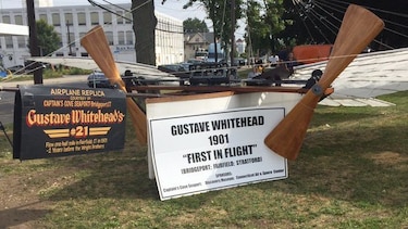Honran a piloto que dicen voló antes que los hermanos Wright