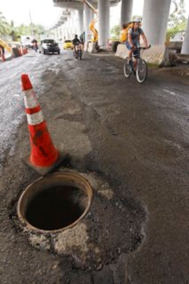Cuidado, peligro en la calle