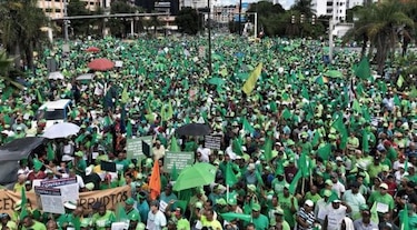 Marchan en República Dominicana contra impunidad en caso Odebrecht
