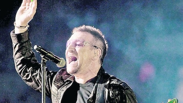 Un Bono preocupado