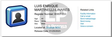 Los hermanos Martinelli Linares saldrán en libertad en enero de 2023
