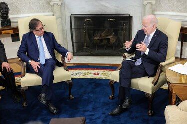 Petro pide a Biden más lanchas y drones para frenar a los narcotraficantes