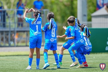 Goles y blanqueadas marcaron la primera fecha de la Copa Talento Kids