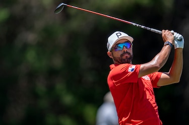 Omar Tejeira firma un -5 en la tercera ronda del LAAC 2025