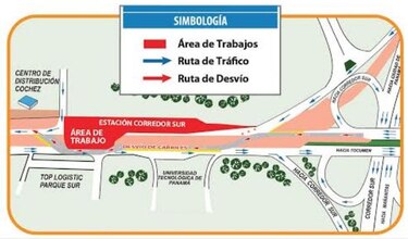 Cierres intermitentes en la avenida Domingo Díaz por montaje de vigas