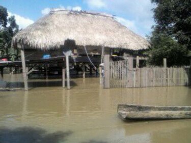 Inundaciones en Lajas Blancas y El Salto de Darién